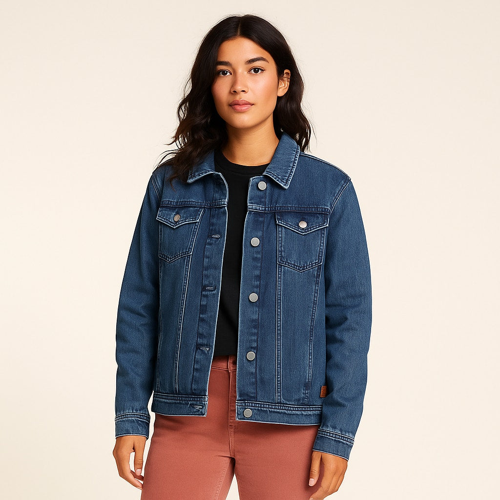 A499 • Roxy Mountain Roads Denim Jacket