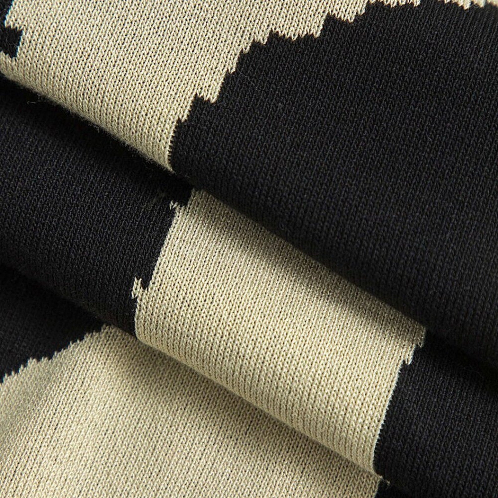 A175 • Abstract Wave Knit Mini Dress