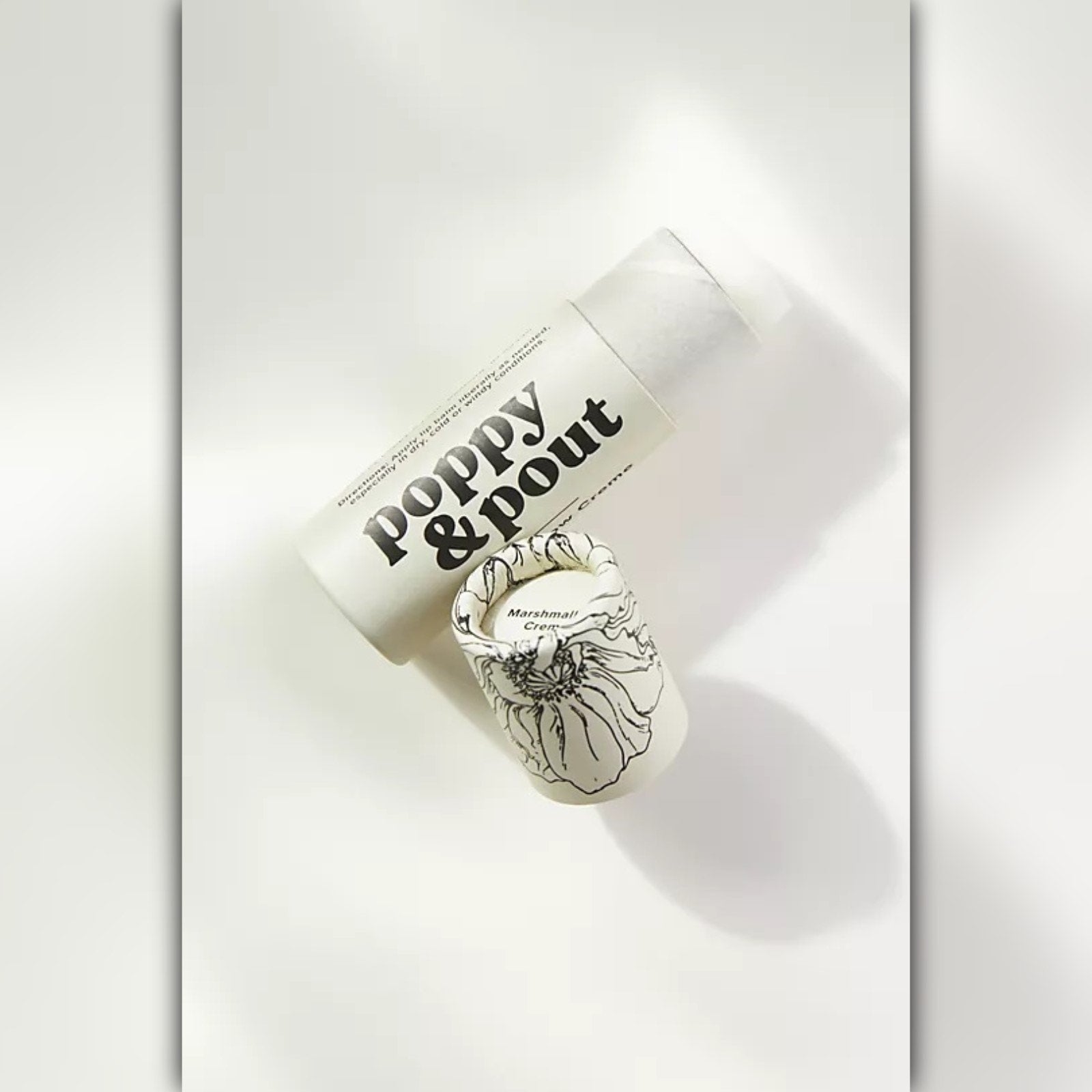 A014-A • Poppy & Pout Marshmallow Crème Lip Balm