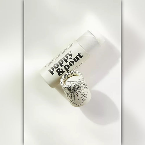 A014-A • Poppy & Pout Marshmallow Crème Lip Balm