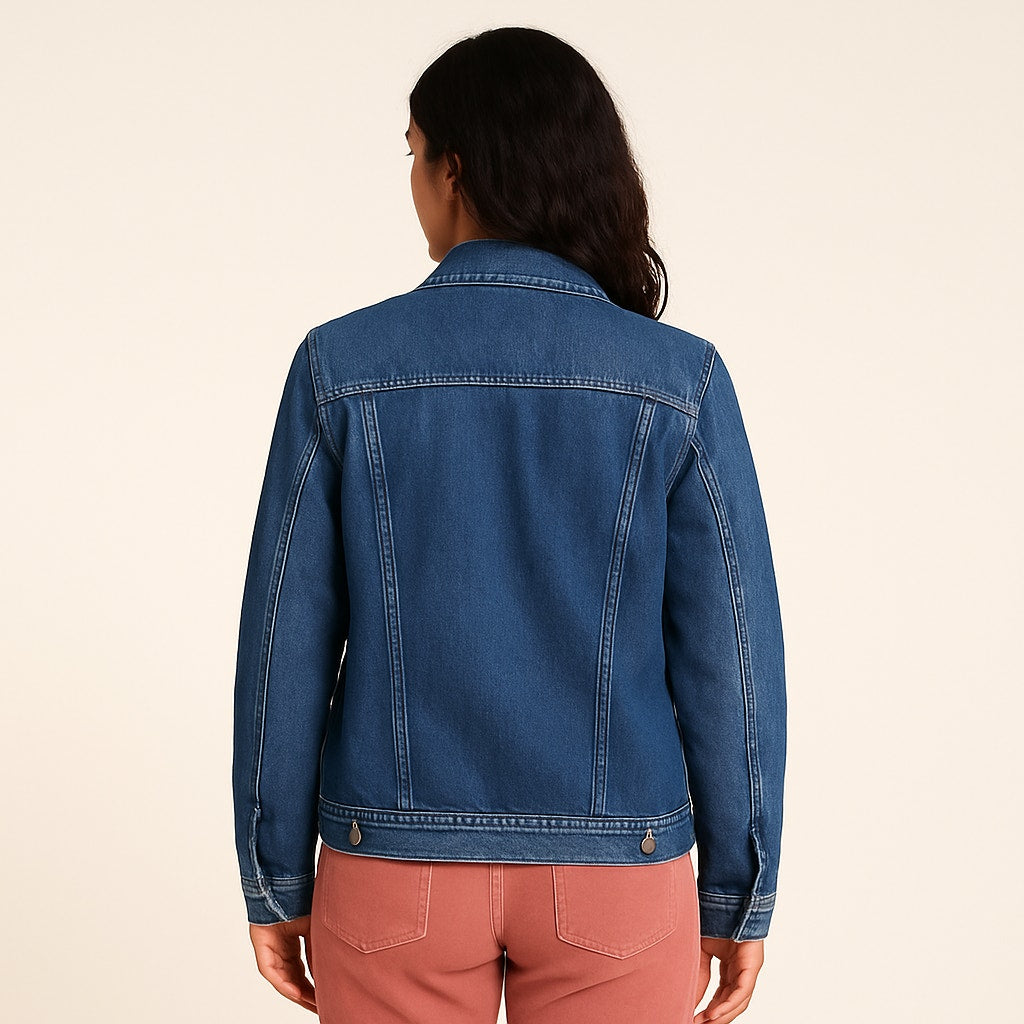A499 • Roxy Mountain Roads Denim Jacket